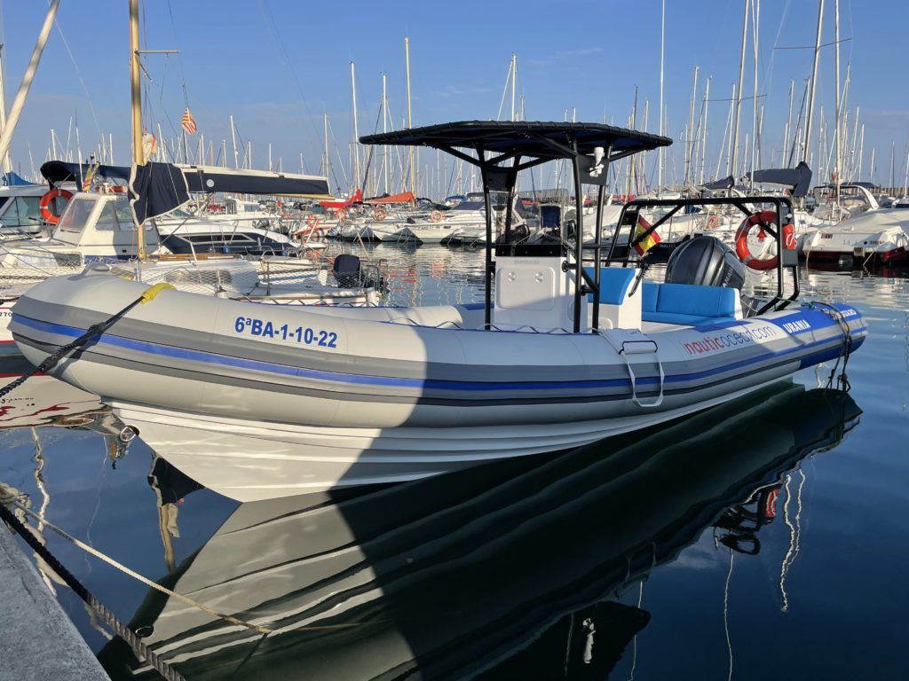 Motora de Nautic Ocean en Segur de Calafell