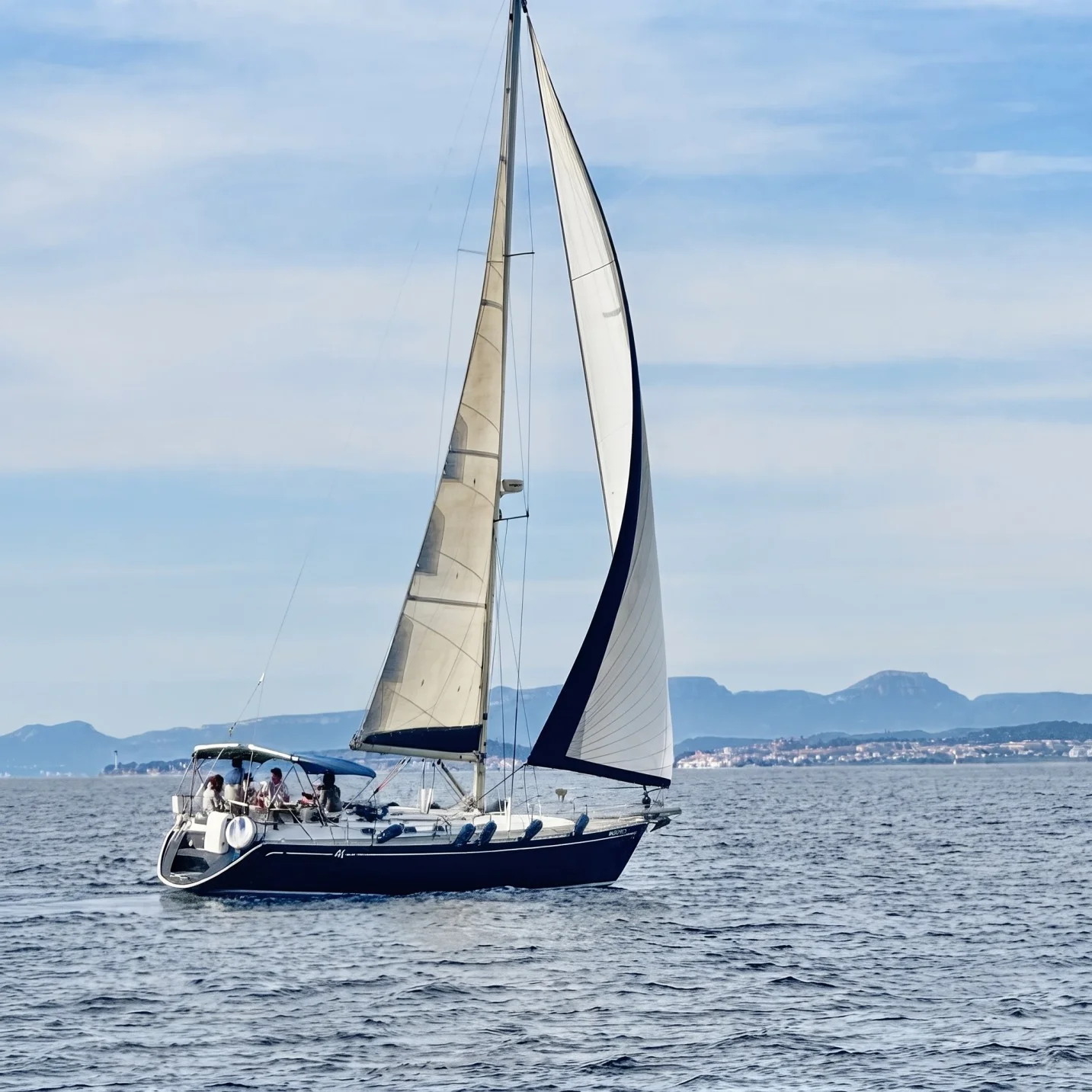 BlueJu, el velero Dufour Classic 41 de Nautic Ocean